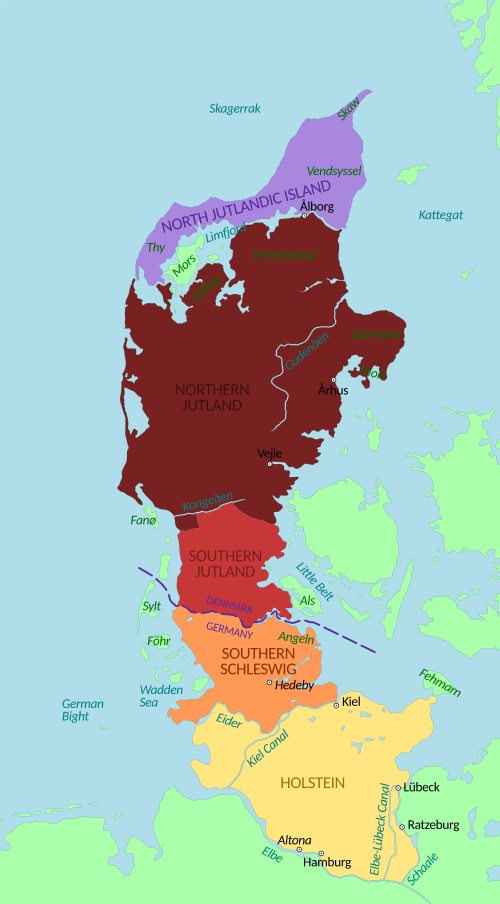 Jylland — LibIchtnatz (CC BY-SA 4.0) Jylland